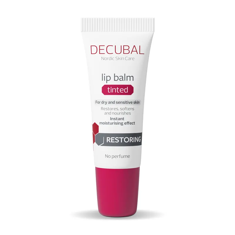 Decubal Restoring Tinted Lip Balm 10 ml Vain Tänään