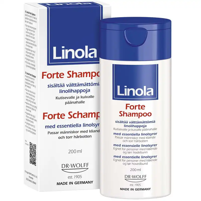 LINOLA FORTE SHAMPOO 200 ml Vain Tänään