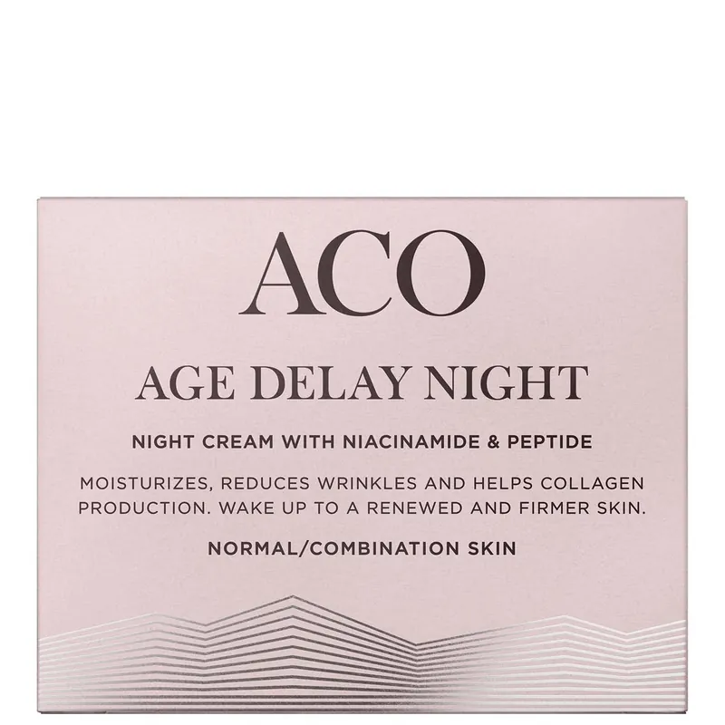 Osta Nyt ACO FACE AGE DELAY NIGHT CREAM NORMAL SKIN 50 ML