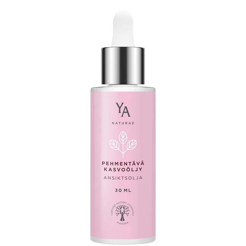 Uusi Malli YA NATURAE PEHMENTÄVÄ KASVOÖLJY 30 ml