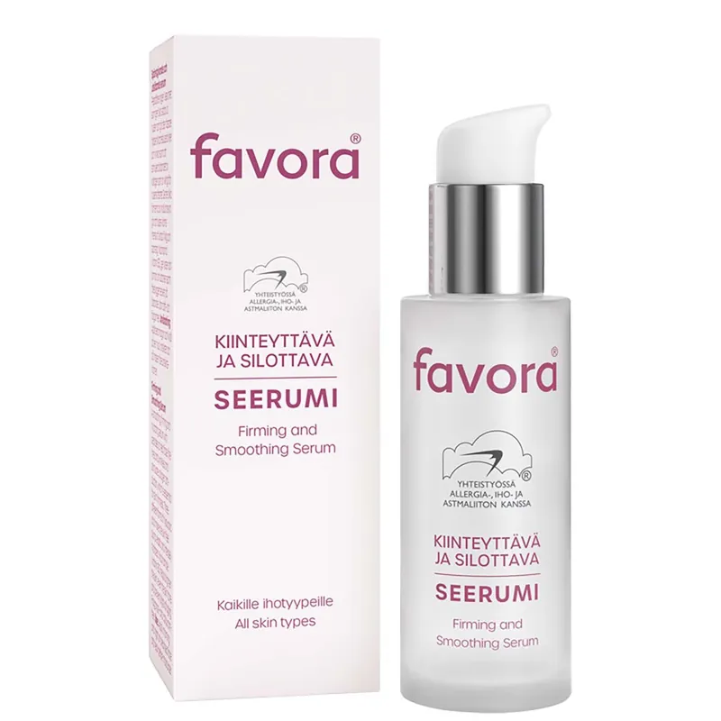 Halpa Hinta FAVORA KIINTEYTTÄVÄ JA SILOTTAVA SEERUMI 30 ml