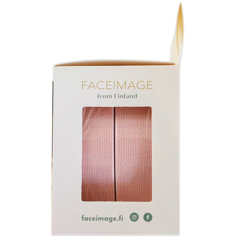 FACEIMAGE KASVOJEN KINESIOTEIPPI SENSITIVE 2,5 CM X 5 M 2 KPL Loppuunmyynti