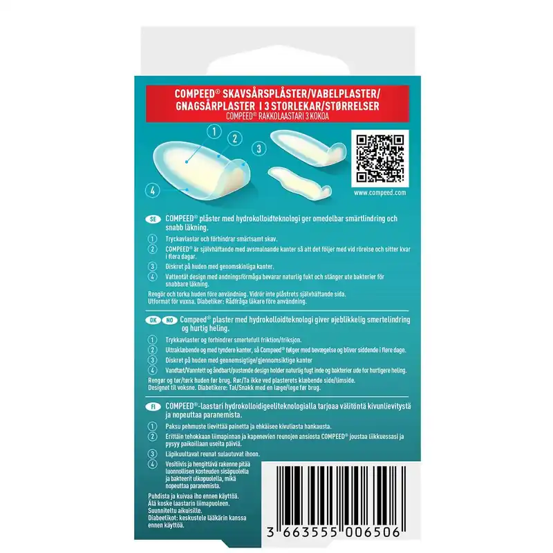 COMPEED RAKKOLAASTARI MIX PACK 10 kpl Tarjoushinta