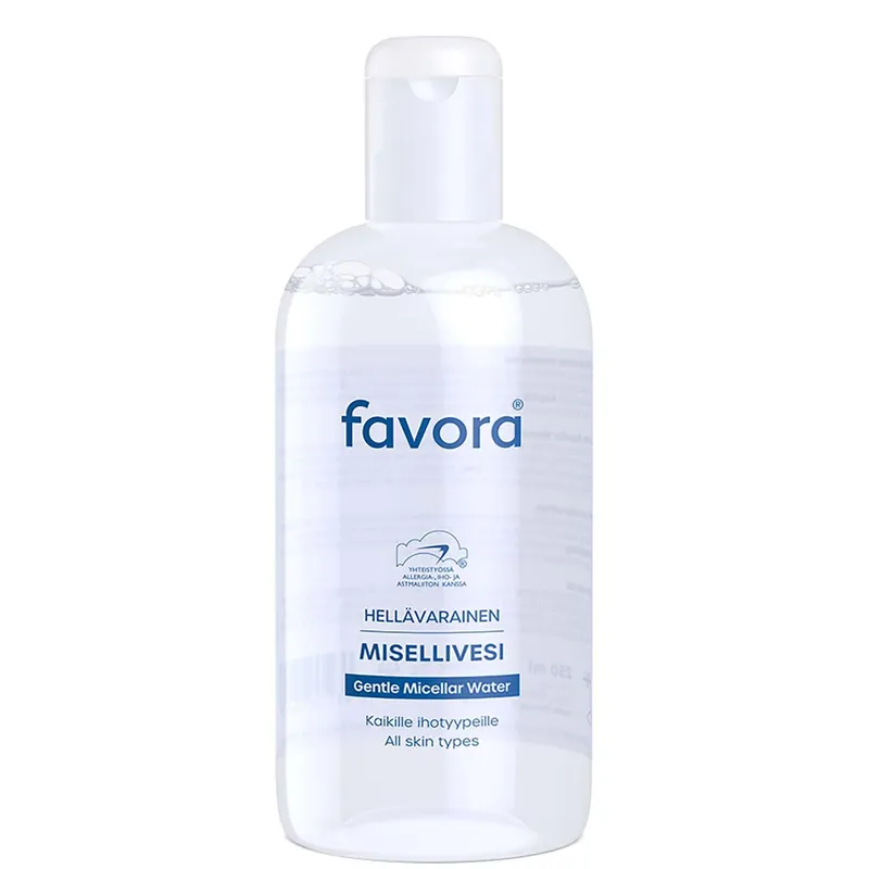 FAVORA HELLÄVARAINEN MISELLIVESI 250 ml Pikatoimitus