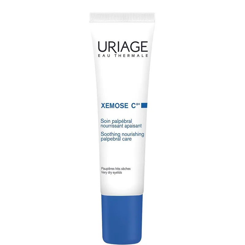 Uusi Malli URIAGE XEMOSE C8+ SOOTHING NOURISHING PALPEBRAL CARE SILMÄNYMPÄRYSVOIDE 15 ML