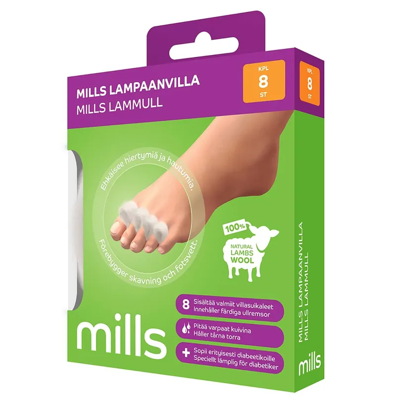 MILLS LAMPAANVILLA SUIKALEET 8 KPL Alennus