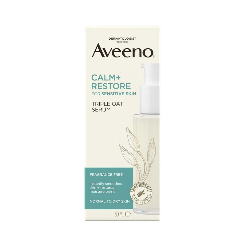 Pakollinen (Must-Have) AVEENO CALM+RESTORE TRIPLE OAT SERUM 30 ML