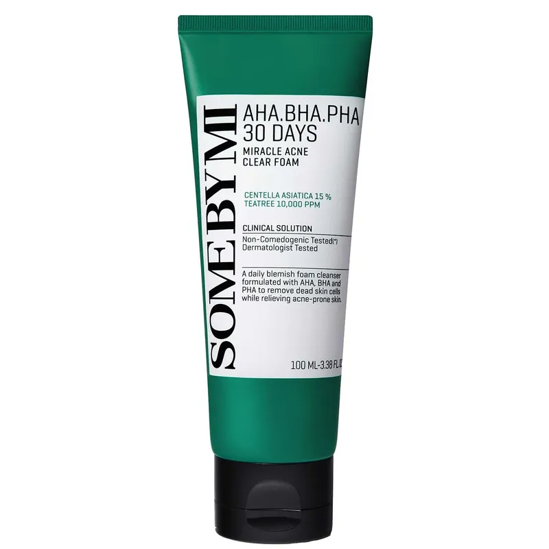 SOME BY MI AHA.BHA.PHA 30 DAYS MIRACLE ACNE CLEAR FOAM 100 ml Aito