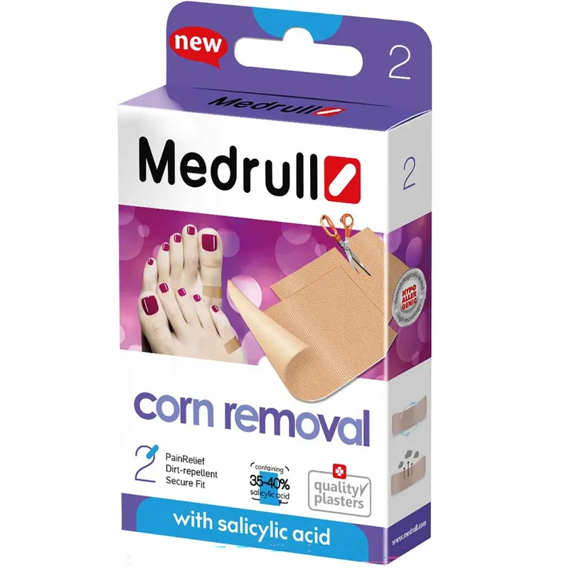 MEDRULL CORN REMOVAL KÄNSÄLAASTARI LEIKATTAVA 2 kpl Superhinta