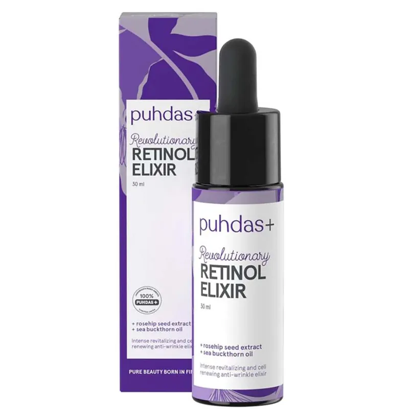 Älä Missaa PUHDAS+ REVOLUTIONARY RETINOL ELIXIR 30 ml