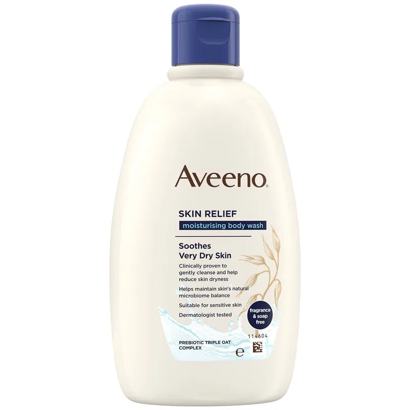 AVEENO SKIN RELIEF MOISTURISING BODY WASH 500 ml Halpa Hinta