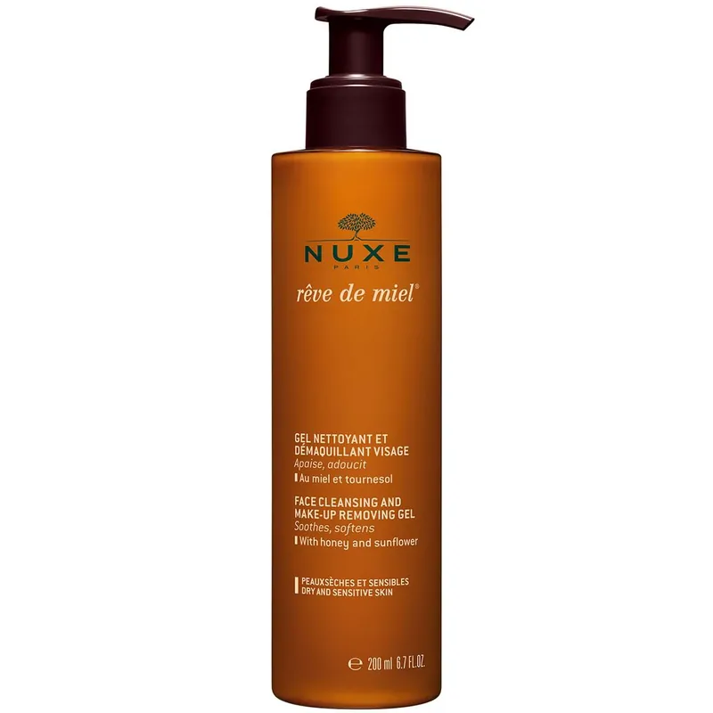 Edullinen NUXE RÊVE DE MIEL FACE CLEANSING AND MAKE-UP REMOVING GEL 200 ML