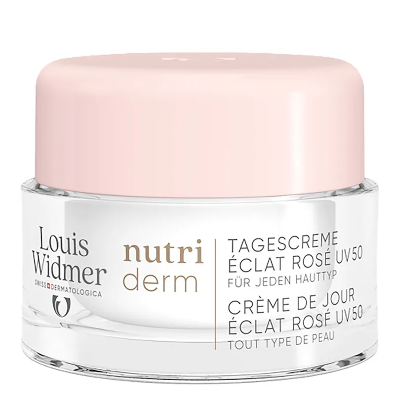 WIDMER NUTRIDERM DAY CREAM ECLAT ROSE UV 50 50 ml Älä Missaa