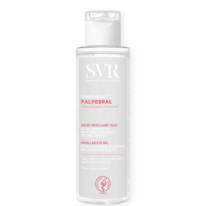 SVR PALPEBRAL DEMAQUILLANT SILMÄMEIKINPUHDISTUSGEELI 125 ML Aito