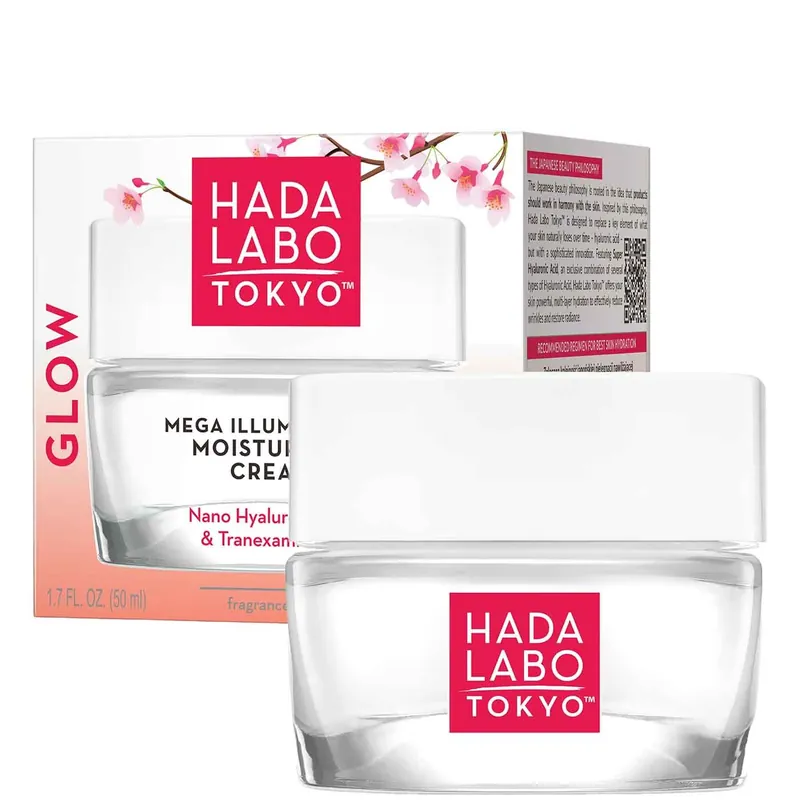 Bestseller HADA LABO GLOW MEGA ILLUMINATING MOISTURIZER CREAM 50 ml