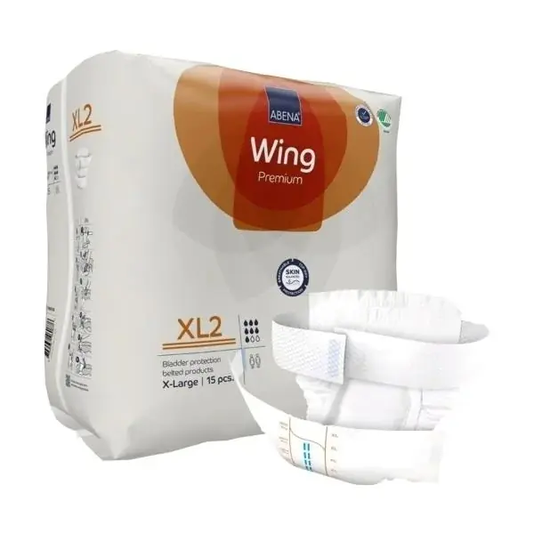 ABENA Wing XL2 Premium 15kpl Sertifioitu
