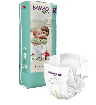 Eniten Myyty Bambo Nature 4 teippivaippa 48kpl