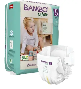Bambo Nature 5 teippivaippa 22kpl Kampanjahinta
