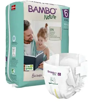 Bambo Nature 6 teippivaippa 16+kg 20kpl Erikoistarjous