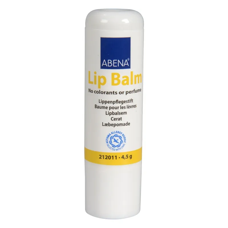 ABENA Lip Balm huulivoide 4,8g hoitava hajusteeton 20kpl Aito