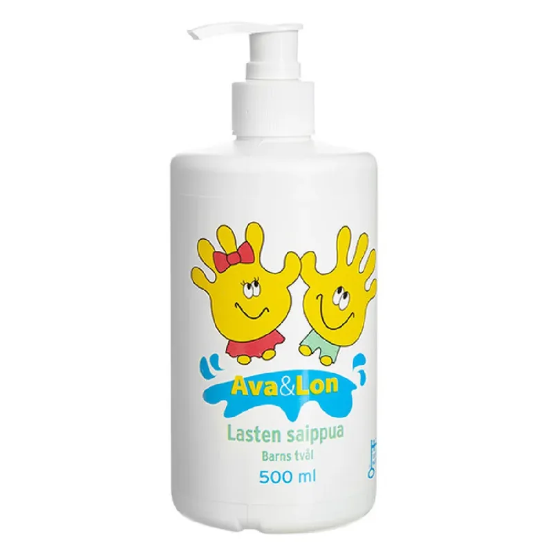 Pikatoimitus Lasten nestesaippua Ava&Lon, 500ml pp.