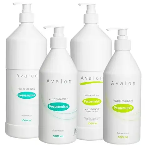 Edullinen Pesuemulsio Avalon 500ml, pumppu