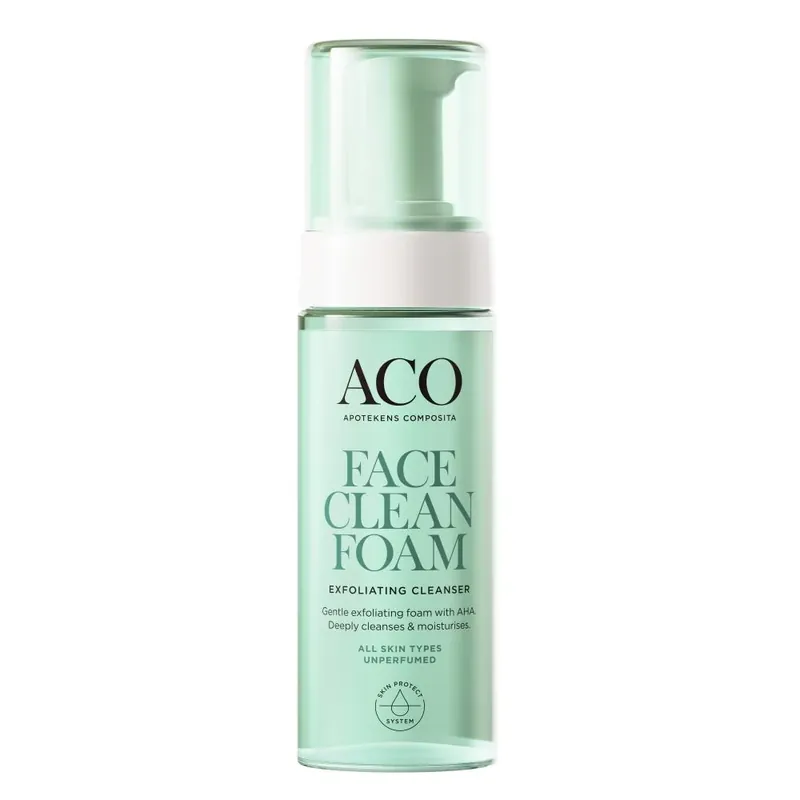 ACO Face DC Exfoliating Cleansing Foam Ajankohtainen