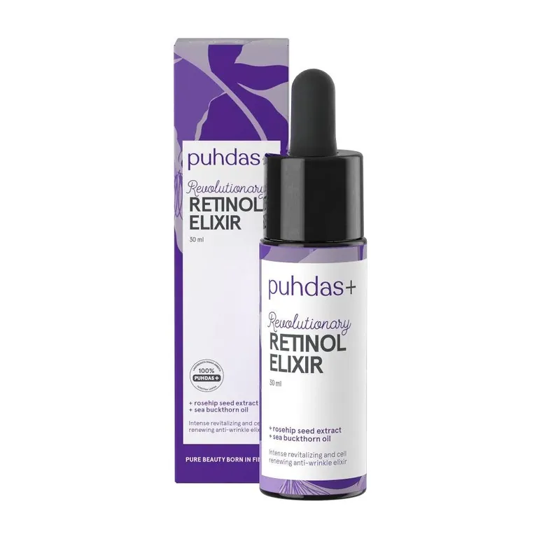 Ajankohtainen Puhdas+ Revolutionary Retinol Elixir, 30 ml