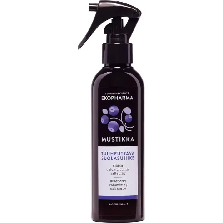 Alkuperäinen Ekopharma Mustikka Tuuheuttava Suolasuihke 200ml