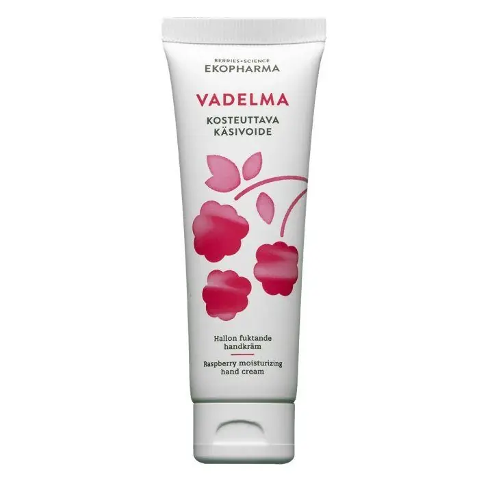 Ekopharma Vadelma Kosteuttava Käsivoide 50ml Halpa Hinta