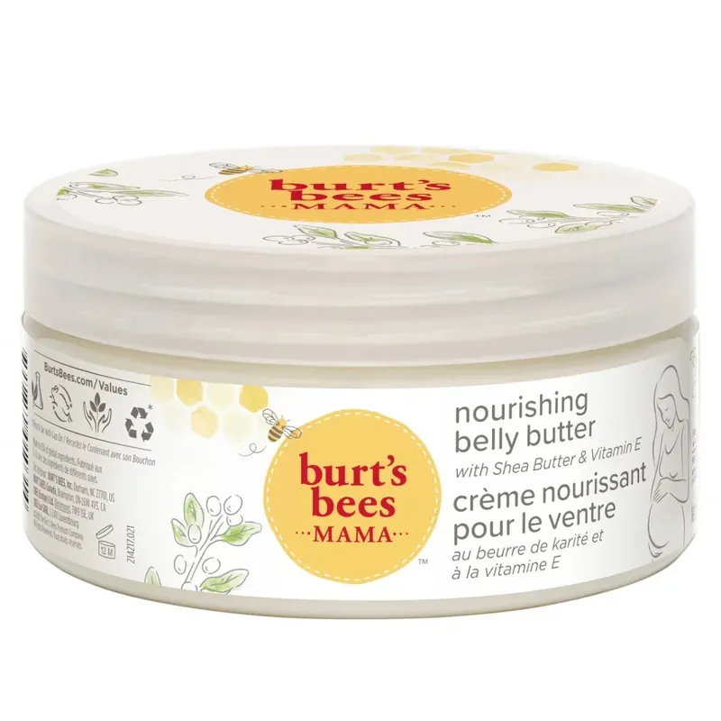 Edullinen Burts Bees Mama Bee Belly Butter, voide vatsalle 185 g