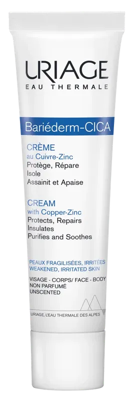 Tehdashinta Uriage Bariederm Cica cream with copper-zinc 40 ml