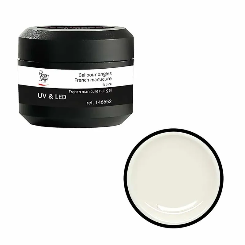 Uusi Malli Peggy Sage French Manicure Gel Ivory 15g – Pehmeä Norsunluu