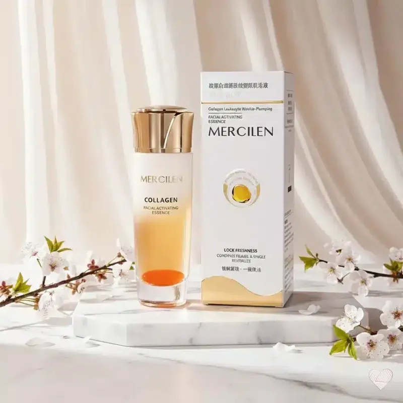 Tehdashinta Mercilen Collagen Kasvoseerumi – Kosteuttava ja Tasoittava 100ml