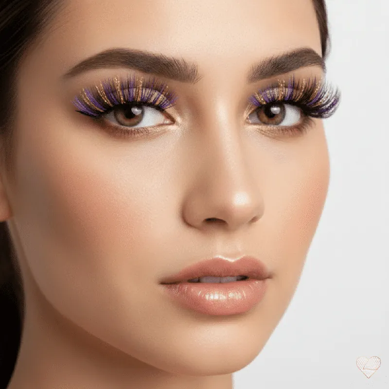 Osta Verkossa Fantasiaripset violetti-kulta