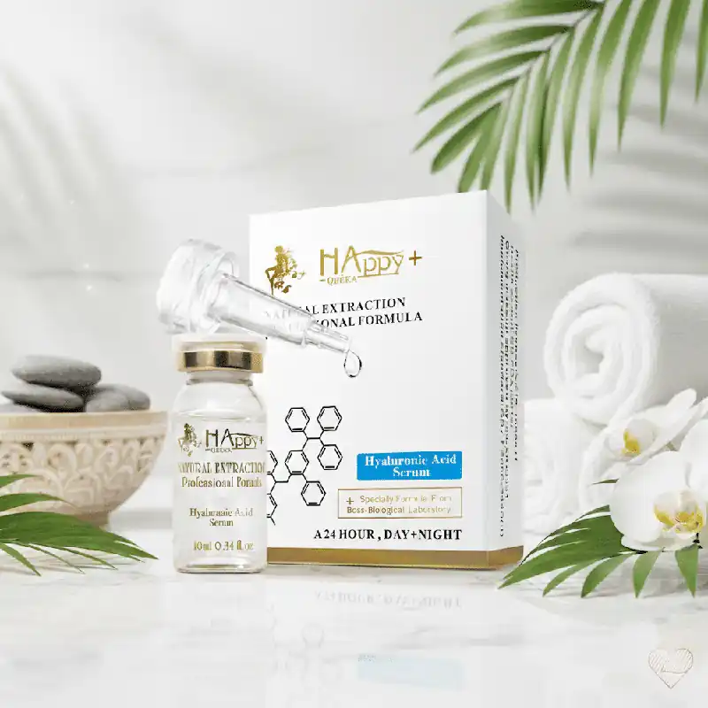 Happy+ Hyaluronihappo Seerumi 10ml – Tehokosteuttava Ajankohtainen