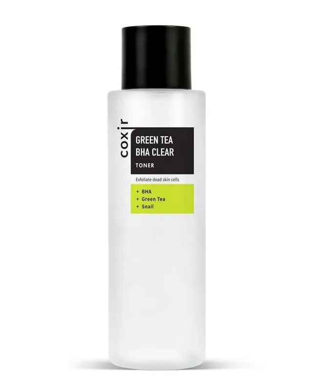 Asiakkaiden Suosikki Coxir Green Tea BHA Clear Toner