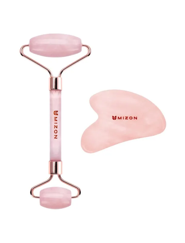 Mizon Facial Massage Roller And Gua Sha Set Tilaa Heti