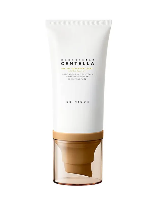SKIN1004 Madagascar Centella Air-Fit Suncream Light Ajankohtainen