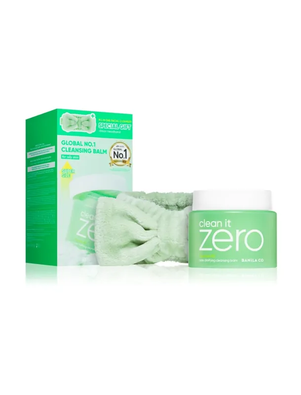 Kampanjahinta Banila Co Clean It Zero Cleansing Balm Pore Clarifying Set + Headband