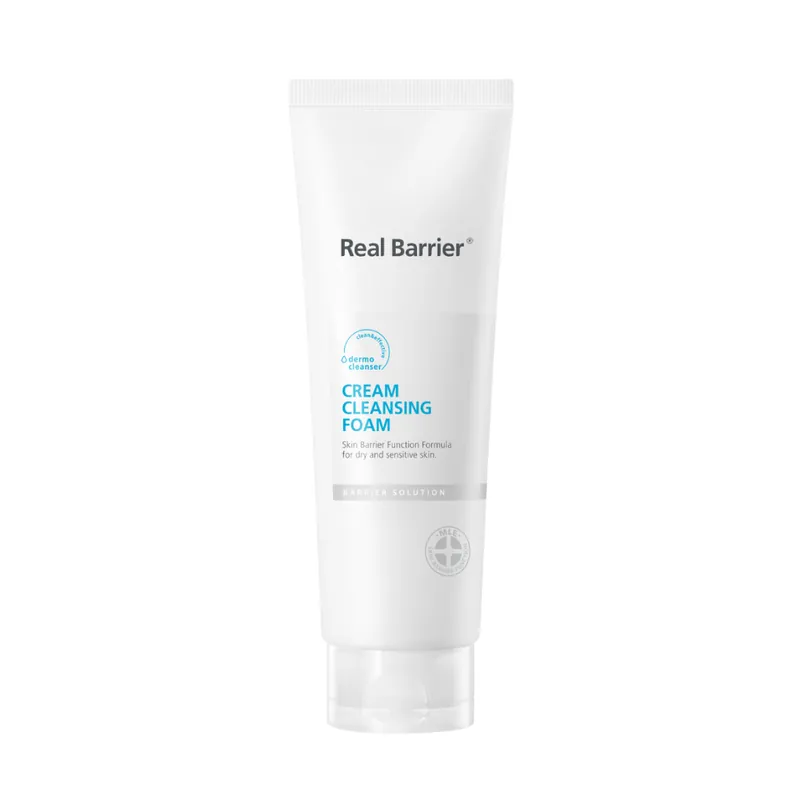 Uutuus REAL BARRIER Cream Cleansing Foam