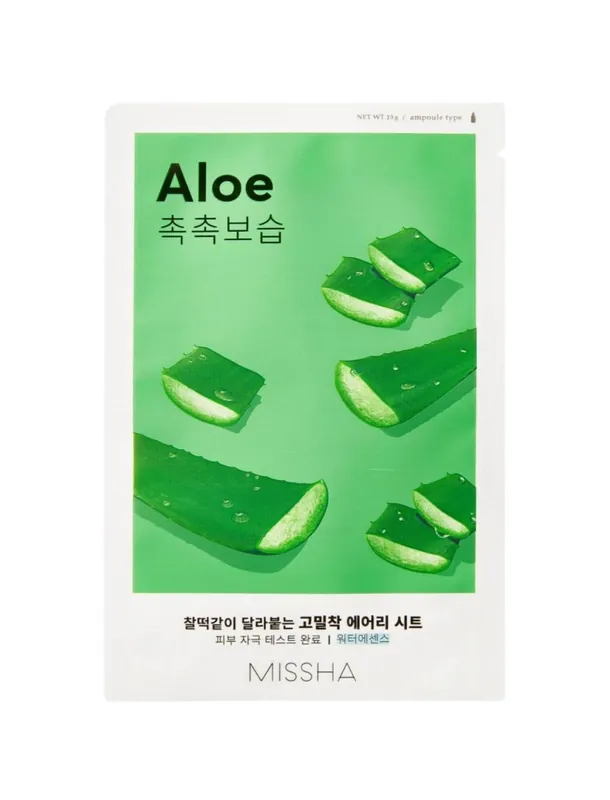 Erikoistarjous Missha Airy Fit Sheet Mask Aloe
