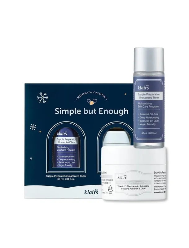 Uutuus Klairs Simple But Enough -tuotesetti