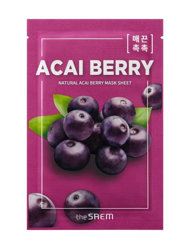 the SAEM Natural Acai Berry Mask Sheet Älä Missaa