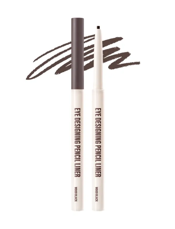 Black Rouge Eye Designing Pencil Liner Kausialennus