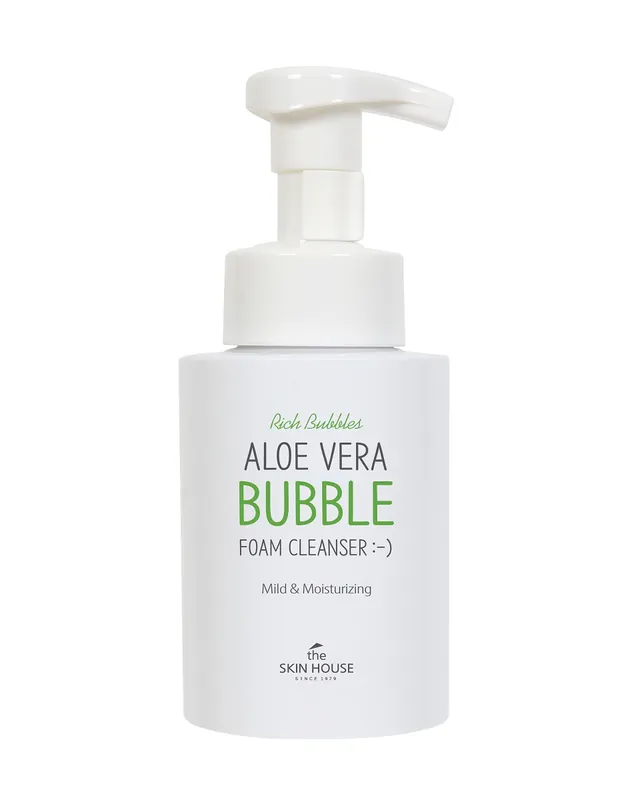 Paras Hinta The Skin House Aloe Vera Bubble Foam Cleanser