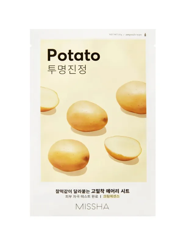 Missha Airy Fit Sheet Mask Potato Poisto