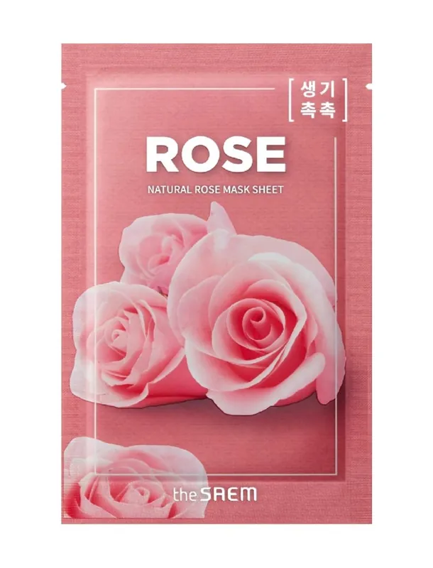 the SAEM Natural Rose Mask Sheet Kampanjahinta