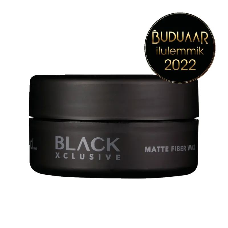 IdHAIR BLACK Xcls Matte Fiber Wax 100 ml Uusi Malli