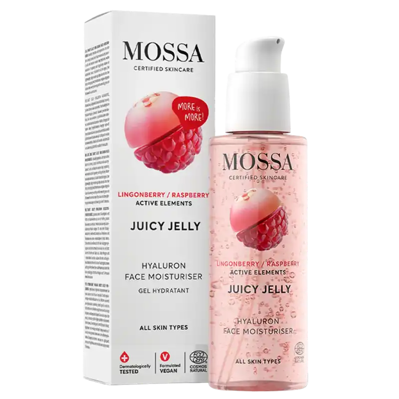 Mossa Juicy Jelly Hyaluron Face Moisturiser - Hyaluronihapposeerumi 100 ml Korkea Laatu